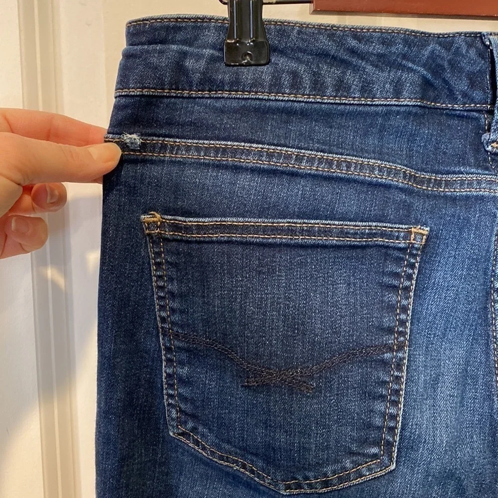 Gap Mid Rise Skinny Dark Wash Classic